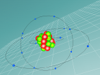 Picture of Simulated Silicon Atom